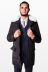 Магазин одежды для высоких людей – Куртка демисезонная OldWhale Cravat, черная