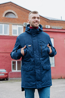 Магазин одежды для высоких людей – Куртки - парка зимняя taller edmonton, синий