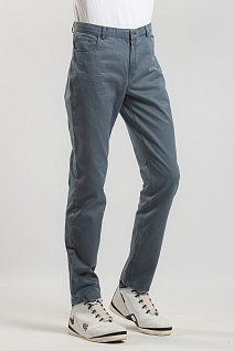 Магазин одежды для высоких людей – Брюки CASUAL - брюки-casual taller, серо-голубой