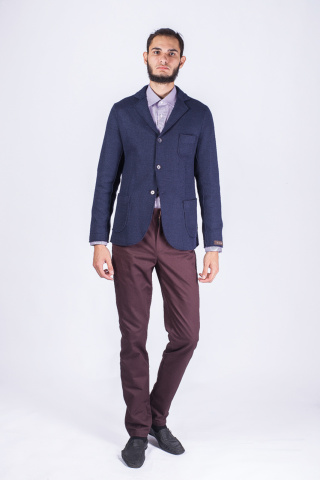 Магазин одежды для высоких людей – Пиджак DIBONI, приталенный, темно-синий