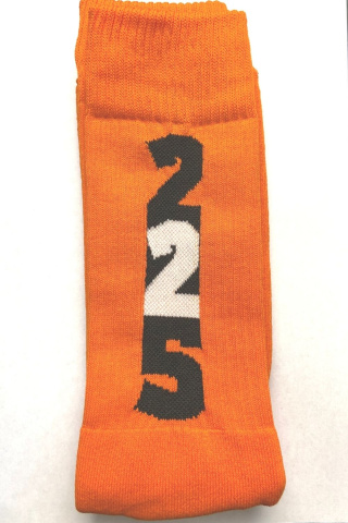 Магазин одежды для высоких людей – Носки мужские Sadali&225 удлинённые, оранжевые