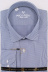 Магазин одежды для высоких людей – Сорочка RICARDO Slim Long узор цепь, синий
