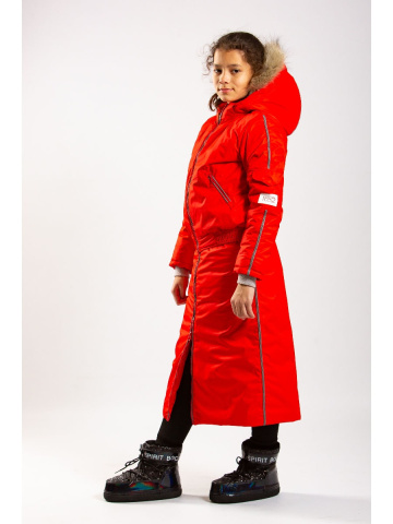 Магазин одежды для высоких людей – Костюм зимний 1to2 для девочки, красный