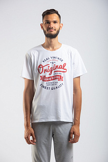 Магазин одежды для высоких людей – Футболки - футболка мужская original, белая
