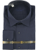 Магазин одежды для высоких людей – Рубашка Ricardo Slim Long однотонная, иссиня-черный