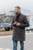 Магазин одежды для высоких людей – Пальто мужское Diboni в клетку, серый