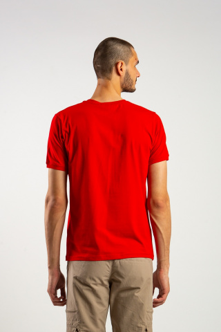 Магазин одежды для высоких людей – Футболка мужская Berchelli, красный