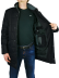 Магазин одежды для высоких людей – Куртка зимняя удлиненная OldWhale ICEMAN, черная