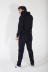 Магазин одежды для высоких людей – Спортивные брюки Taller Elcot+ утепленные, тёмно-синий