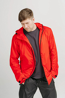 Магазин одежды для высоких людей – Куртки - ветровка мужская taller basic, красный