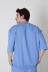 Магазин одежды для высоких людей – Костюм мужской FSport oversize шорты+футболка, голубой