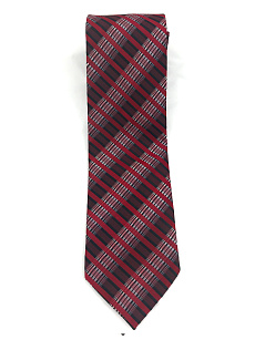 Магазин одежды для высоких людей – Аксессуары - галстук ricardo классический в полоску, бордовый