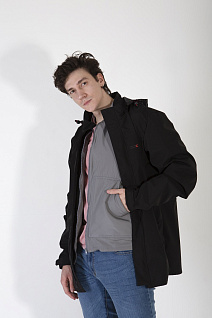 Магазин одежды для высоких людей – Куртки - ветровка с жилеткой taller falkirk, чёрный
