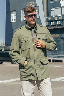 Магазин одежды для высоких людей – Куртки - куртка taller bastion, оливковый