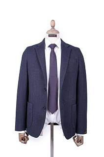 Магазин одежды для высоких людей – Пиджаки - пиджак приталенный diboni casual, тёмно-синий